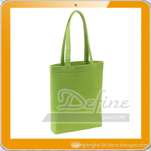 Personalized colorful felt shopping tote bag shoulder bag